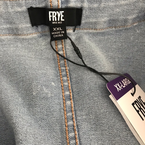 NWT Frye Denim Sleeveless Stretch Dress XXL - Picture 6 of 7